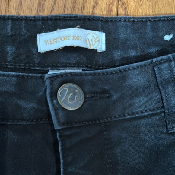 Westport Women's 8S Black Jeans bootcut - Picture 2 of 6